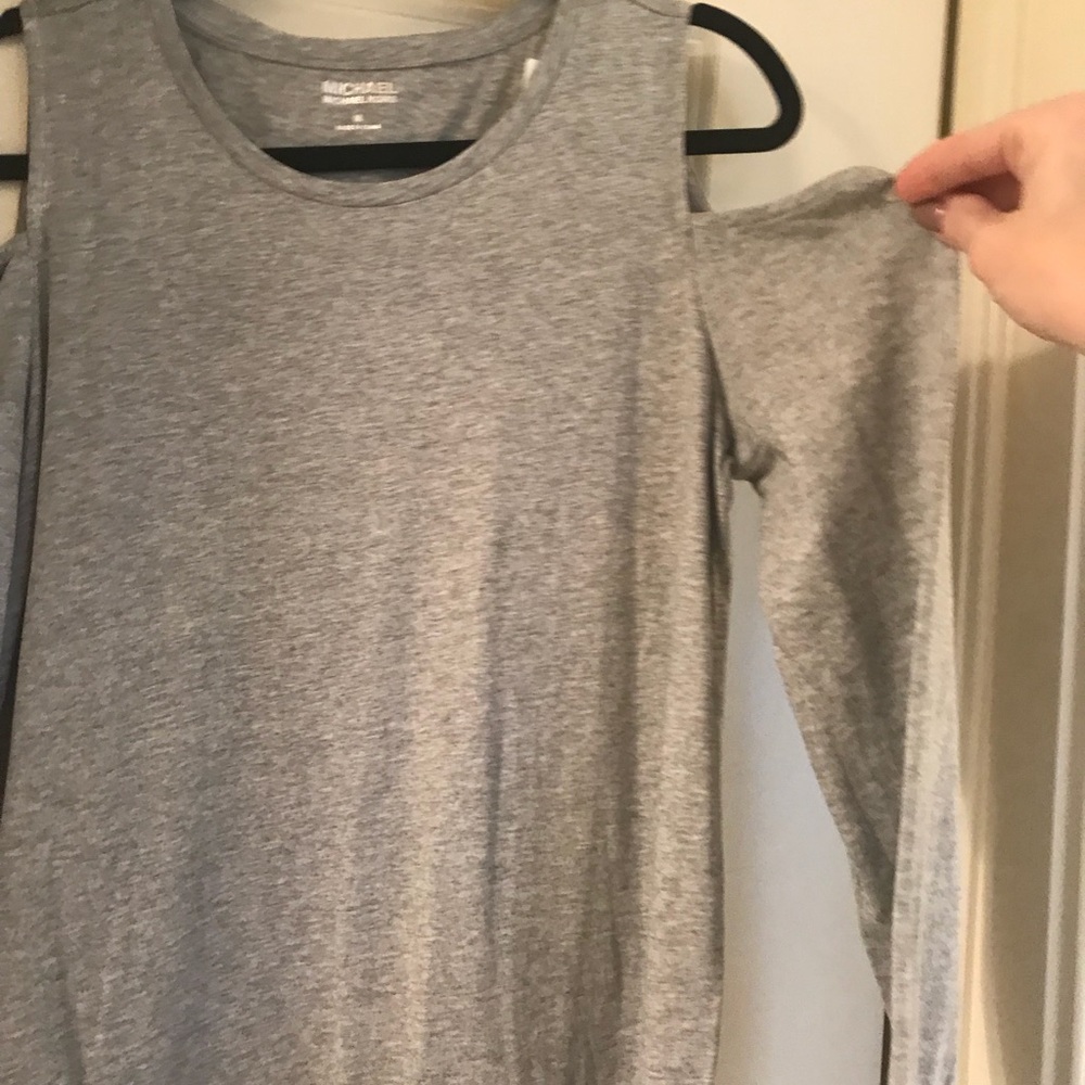 NWT Michael Kors cold shoulder top